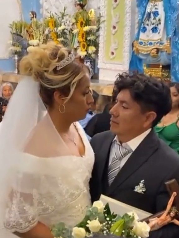 Novio borracho en el altar, novia avergonzada: video de la boda se vuelve viral