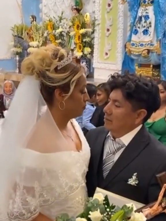 Novio borracho en el altar, novia avergonzada: video de la boda se vuelve viral