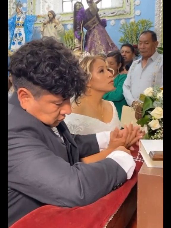 Novio borracho en el altar, novia avergonzada: video de la boda se vuelve viral