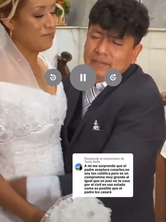 Novio borracho en el altar, novia avergonzada: video de la boda se vuelve viral