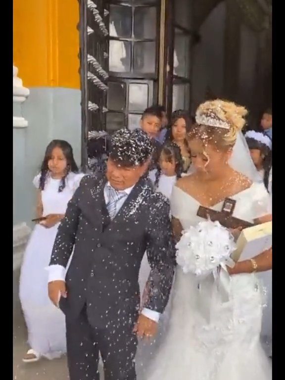 Novio borracho en el altar, novia avergonzada: video de la boda se vuelve viral