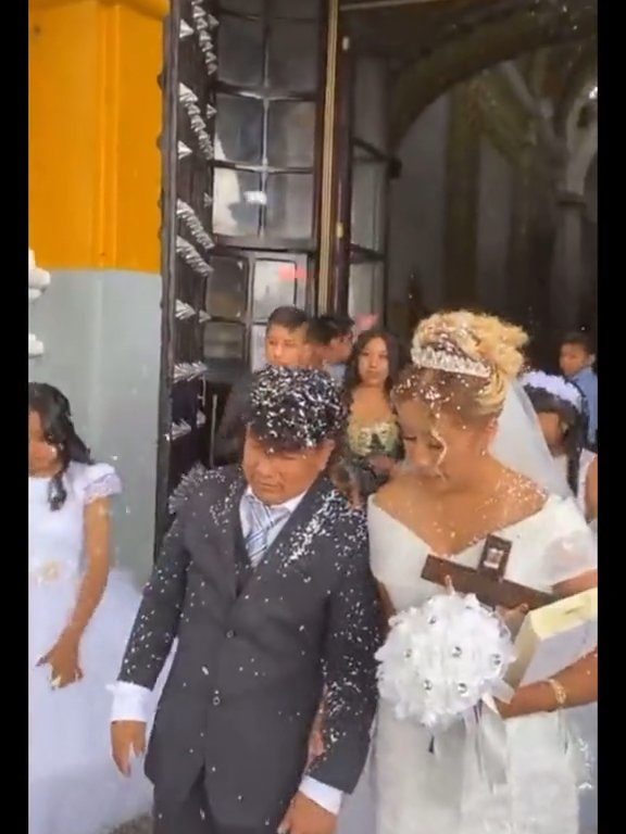 Novio borracho en el altar, novia avergonzada: video de la boda se vuelve viral