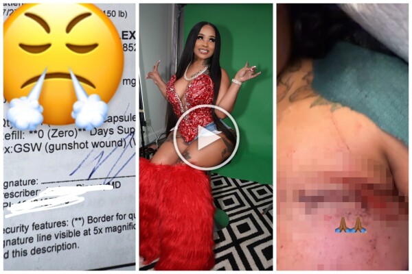 Stunna Girl herida de bala: el dramático video en las redes sociales