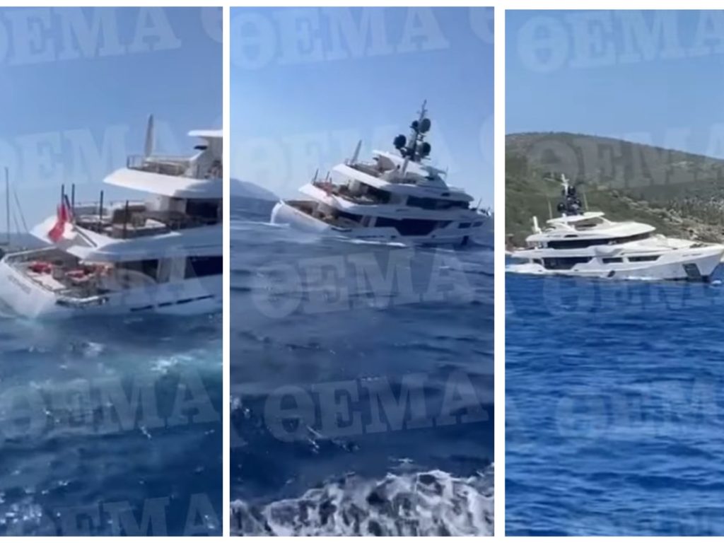 Yacht di lusso affonda in Grecia: equipaggio ha dimenticato portellone aperto