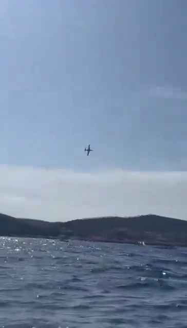 Un avion s'écrase en mer devant des dizaines de personnes : vidéo choquante