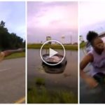 Voiture dans un lac après une crise d'épilepsie, un jeune de 12 ans sauve sa mère avec un policier