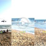 Un hélicoptère s'écrase devant une plage et terrorise les baigneurs : vidéo