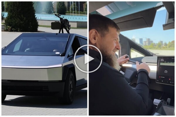 Kadyrov y el Tesla Cybertruck con ametralladora: la verdadera historia del regalo de Musk