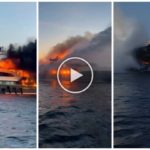 Le yacht d'un milliardaire turc (ami des Russes) brûle et coule en Sardaigne : vidéo