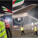 Aereo brucia durante rifornimento ma i passeggeri sono costretti a salire