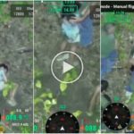 Niña desaparecida en el bosque encontrada gracias a un dron: el emocionante vídeo