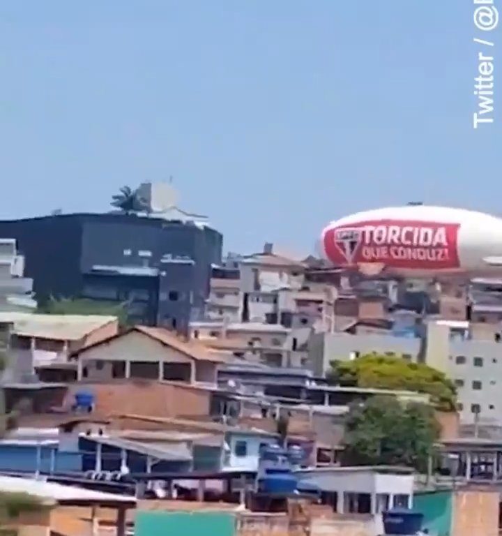 Dirigible se estrella en Sao Paulo: vídeo del accidente