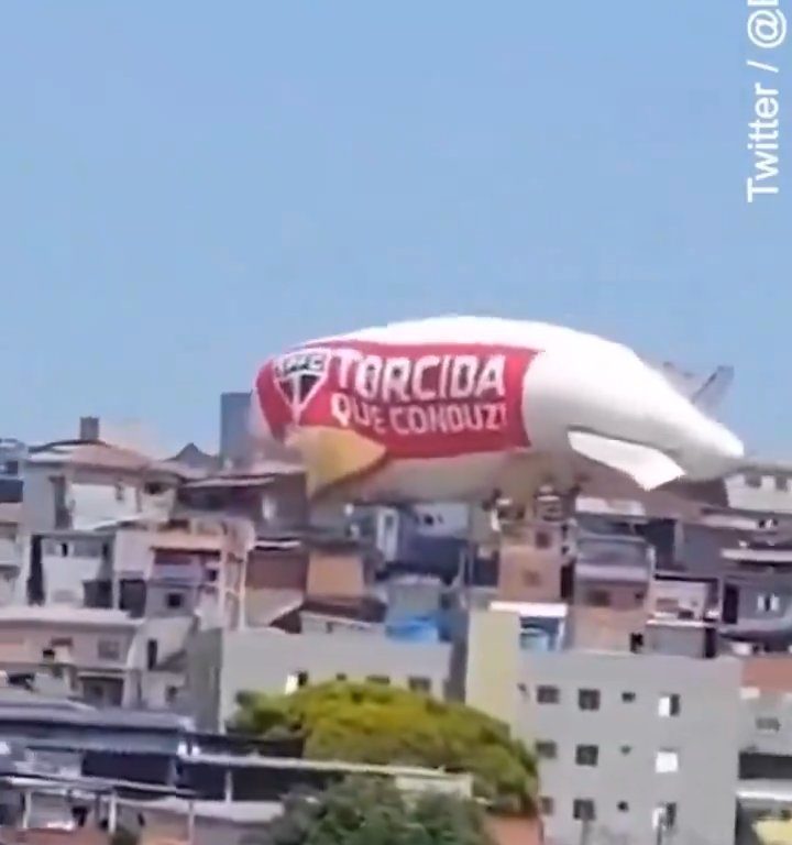 Dirigible se estrella en Sao Paulo: vídeo del accidente