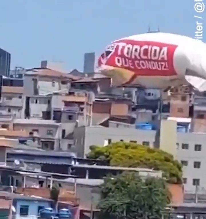 Dirigible se estrella en Sao Paulo: vídeo del accidente