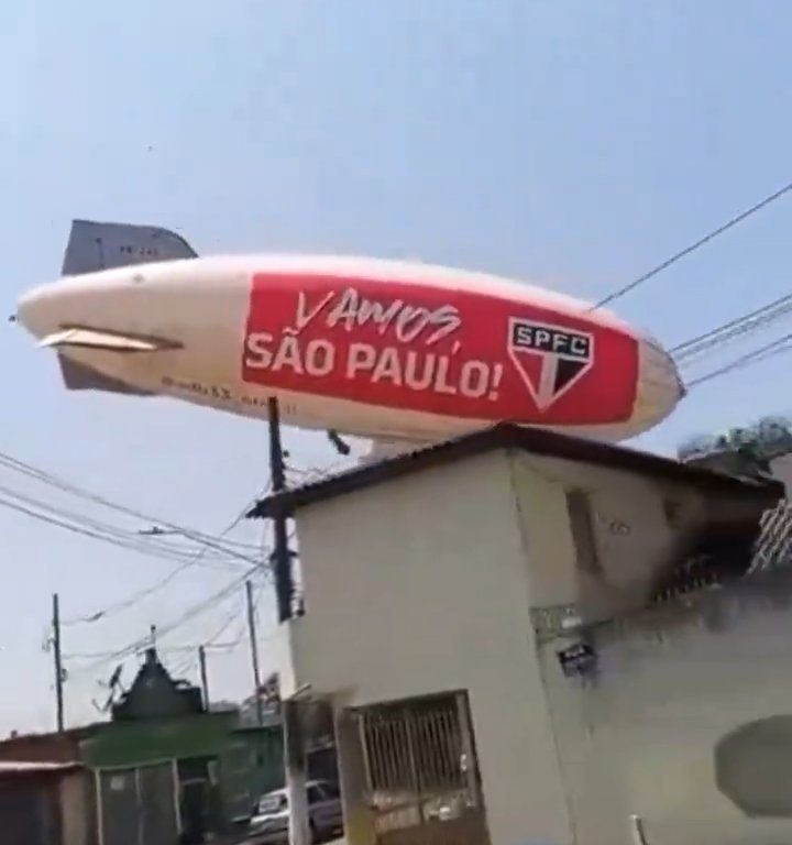 Dirigible se estrella en Sao Paulo: vídeo del accidente