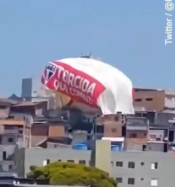 Dirigible se estrella en Sao Paulo: vídeo del accidente