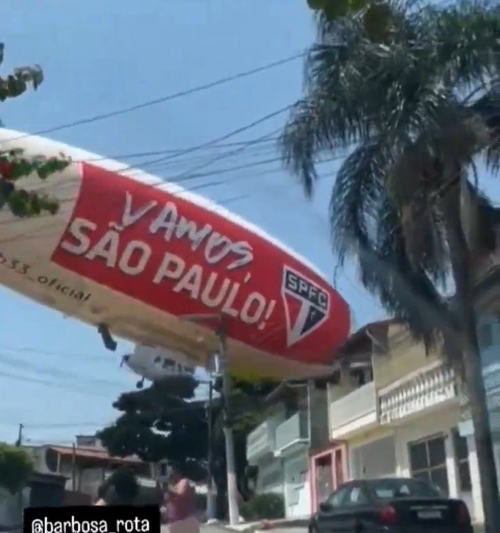 Dirigible se estrella en Sao Paulo: vídeo del accidente