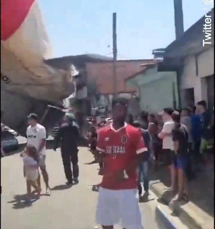 Un dirigeable s'écrase à Sao Paulo : vidéo de l'accident