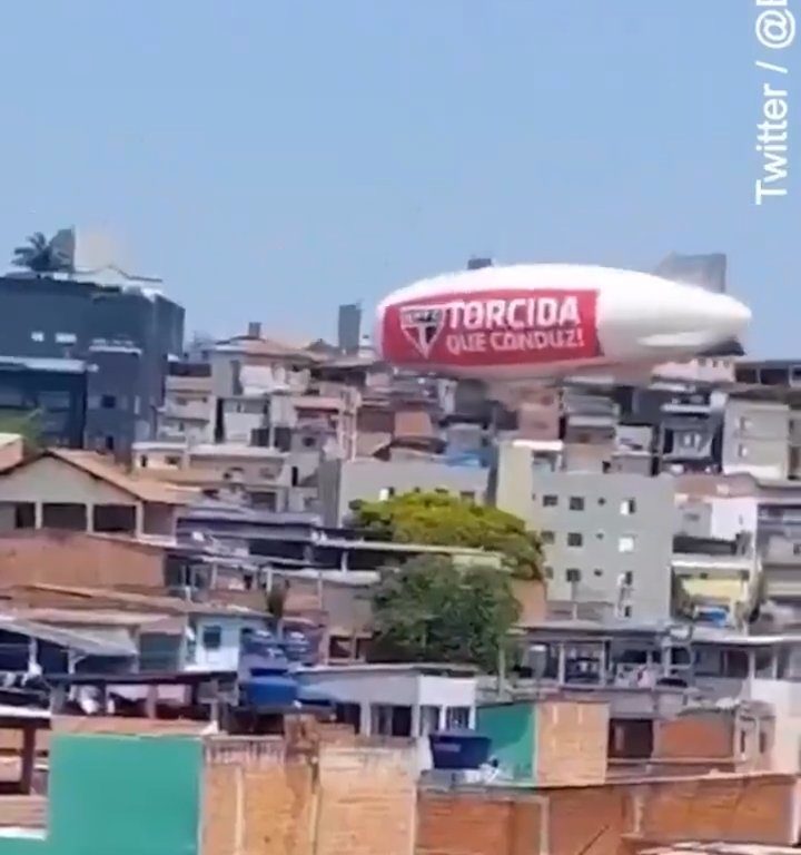 Dirigible se estrella en Sao Paulo: vídeo del accidente