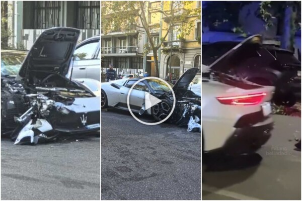 Distrugge una Maserati MC20 e la abbandona: mistero durante la Milano Fashion Week