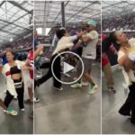 Mujer golpeada por violento fanático de la NFL: video se vuelve viral