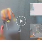 Müllwagen explodieren und retten auf wundersame Weise Müllsammler