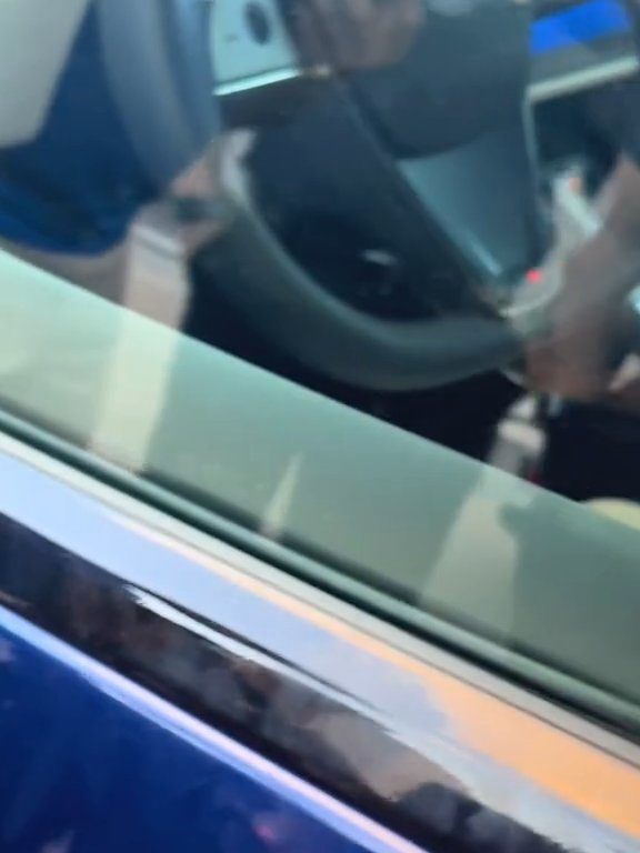 Neonato bloccato in una Tesla durante un test drive: una storia da incubo