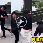 Er tritt seine Mutter, die ihm Geld verweigert: Die Frau lässt ihn nicht verhaften