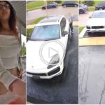 Impactante robo, mujer finge comprarse un Porsche y huye: propietario abrumado