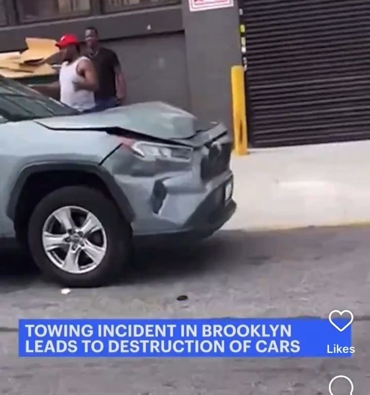 Il vole une dépanneuse qui enlevait sa voiture et la détruit : vidéo virale