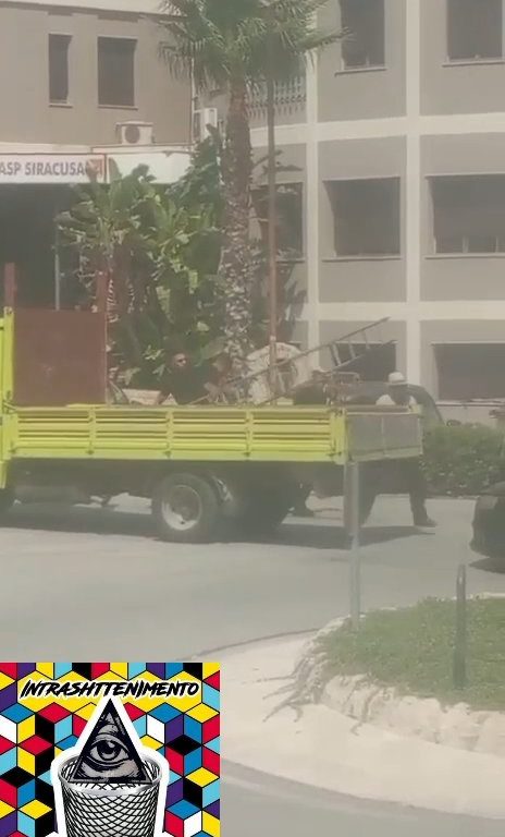 Siracusa, pelea en la calle por un derecho de paso a golpes de motosierra: vídeo