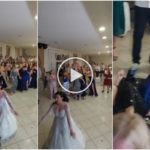 La mariée lance un bouquet et le mariage se termine par une bagarre : invitez les cuisses en l'air, vidéo