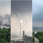 Tromba marina scuote Hong Kong non accadeva dal 1959