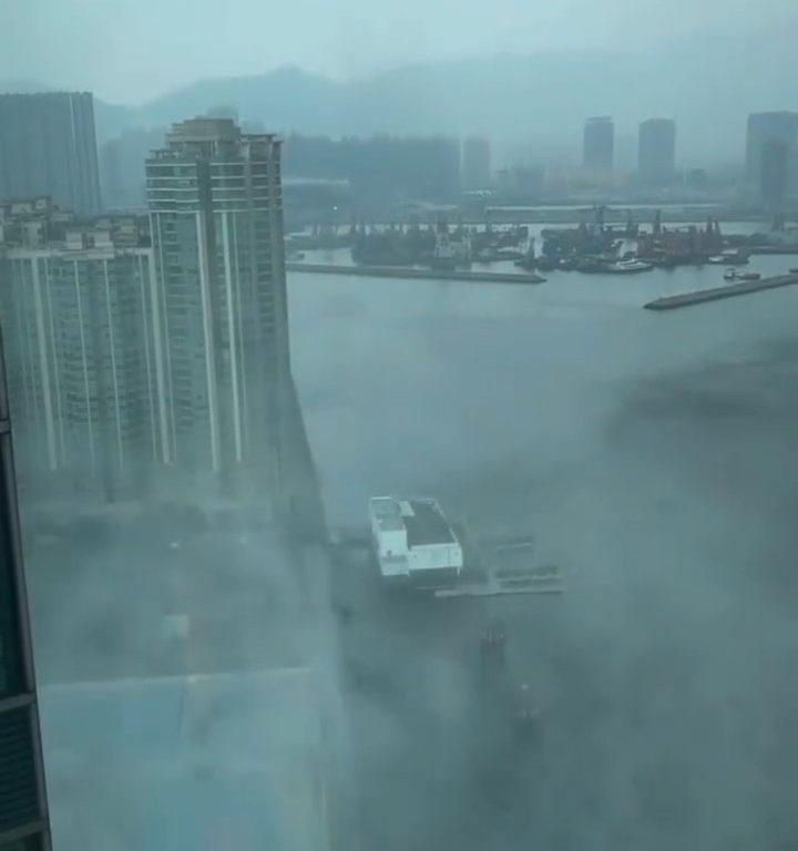 Waterspout erschüttert Hongkong, das hat es seit 1959 nicht mehr gegeben