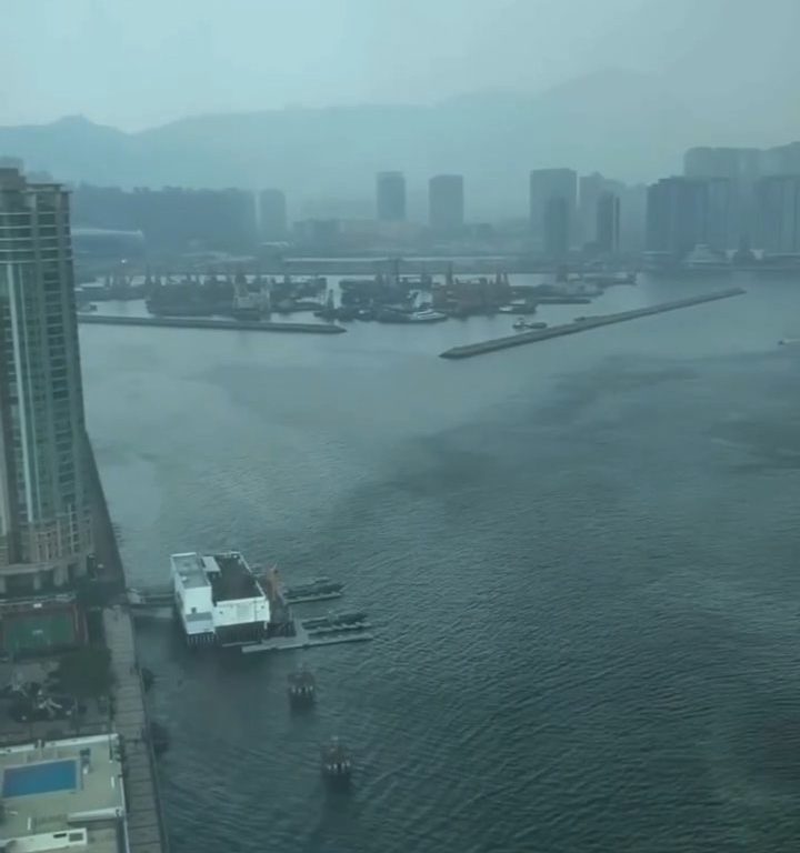 Waterspout erschüttert Hongkong, das hat es seit 1959 nicht mehr gegeben