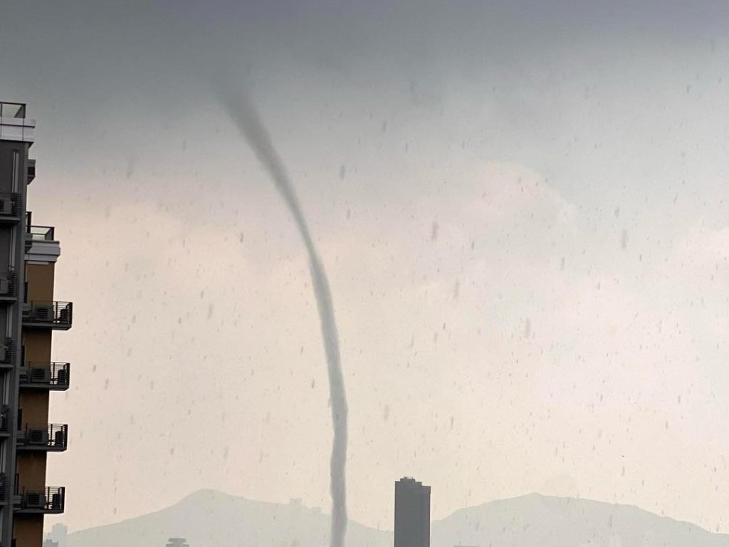 Waterspout erschüttert Hongkong, das hat es seit 1959 nicht mehr gegeben