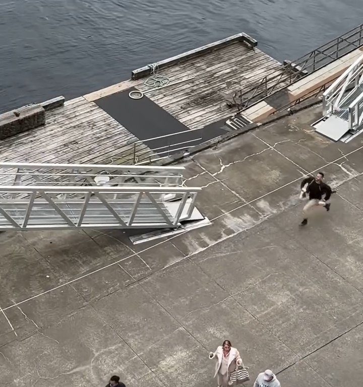 Turista perde la nave da crociera ma il finale è esilarante: video virale