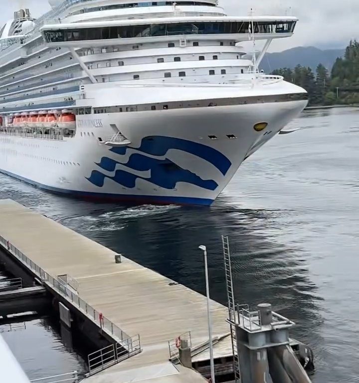 Turista perde la nave da crociera ma il finale è esilarante: video virale