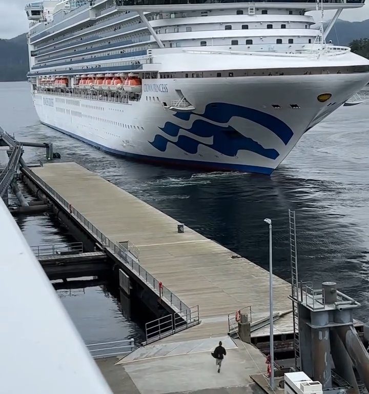 Turista perde la nave da crociera ma il finale è esilarante: video virale