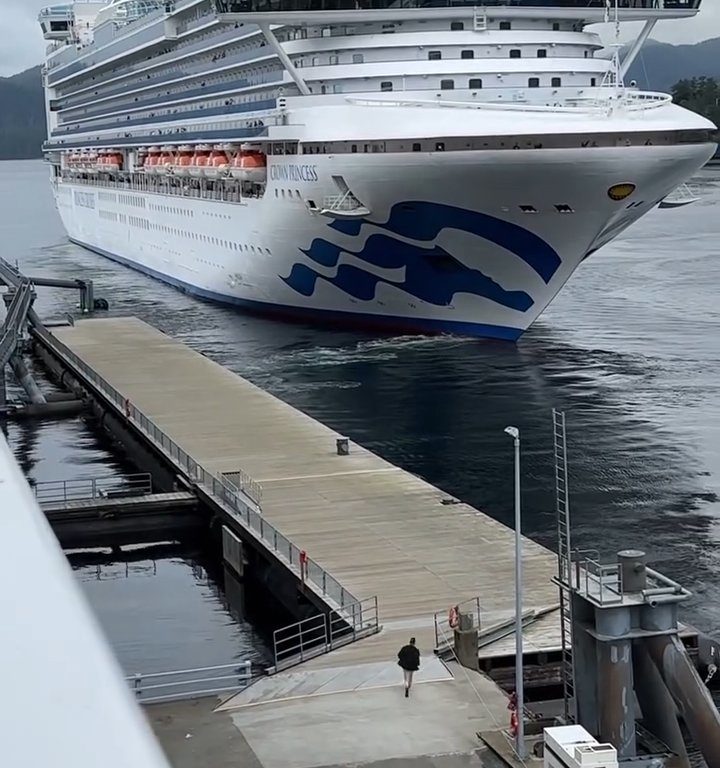 Turista perde la nave da crociera ma il finale è esilarante: video virale