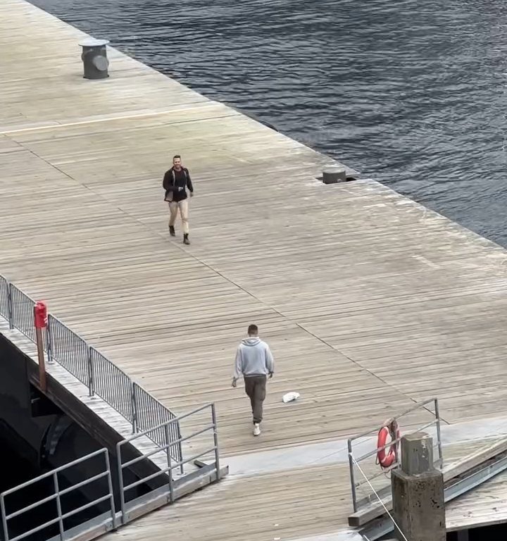 Turista perde la nave da crociera ma il finale è esilarante: video virale