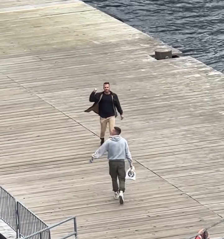 Turista perde la nave da crociera ma il finale è esilarante: video virale