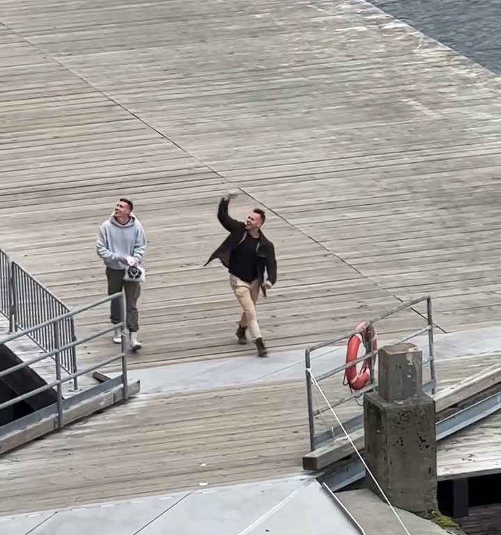 Turista perde la nave da crociera ma il finale è esilarante: video virale