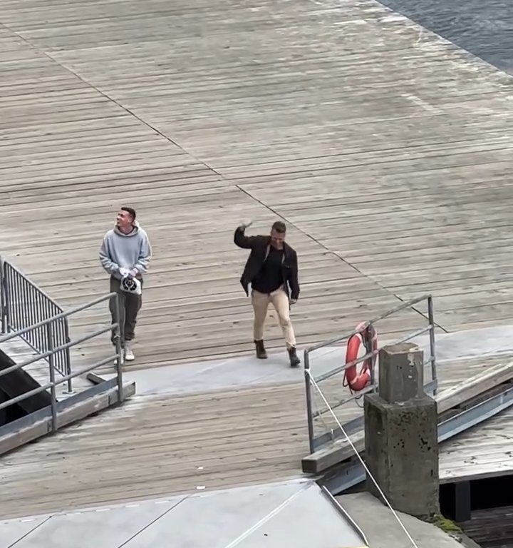 Turista perde la nave da crociera ma il finale è esilarante: video virale