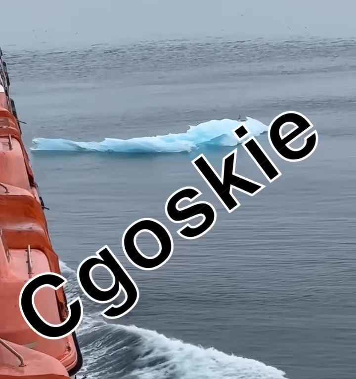 Riesgo de Titanic para crucero, iceberg contra casco: terror a bordo