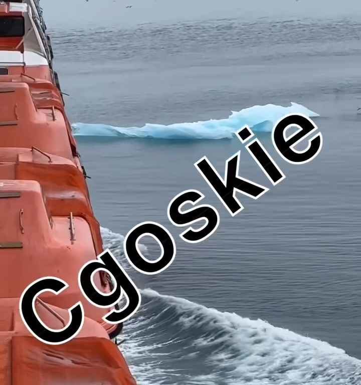 Riesgo de Titanic para crucero, iceberg contra casco: terror a bordo