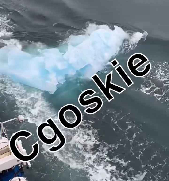 Riesgo de Titanic para crucero, iceberg contra casco: terror a bordo