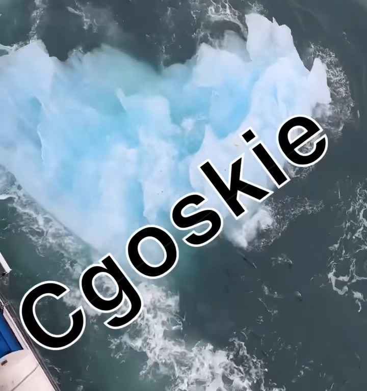 Riesgo de Titanic para crucero, iceberg contra casco: terror a bordo