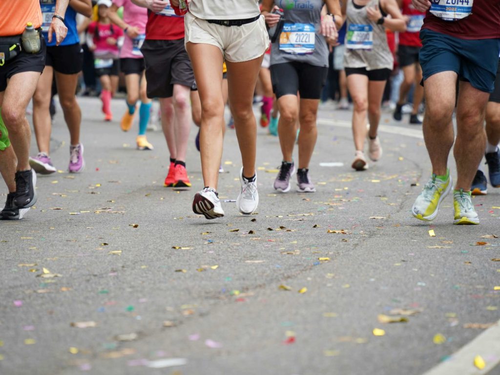 Hier kommt der Marathon in Pillenform, die Medizin, die dem Körper vorgaukelt, er hätte 10 km gelaufen