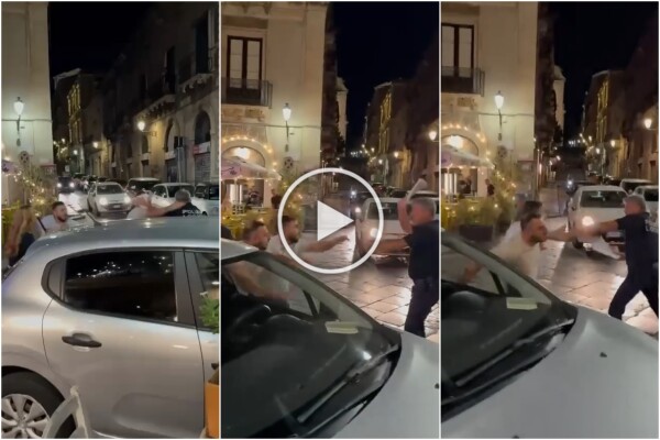 Catania, vigili picchiati perché davano le multe: video del pestaggio, città sotto shock